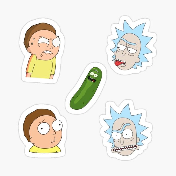 Rick and Morty Стикеры