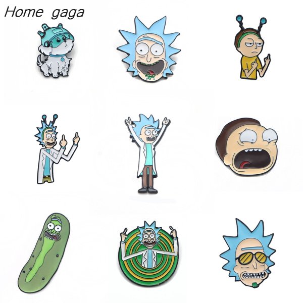 Рик и Морти эмодзи