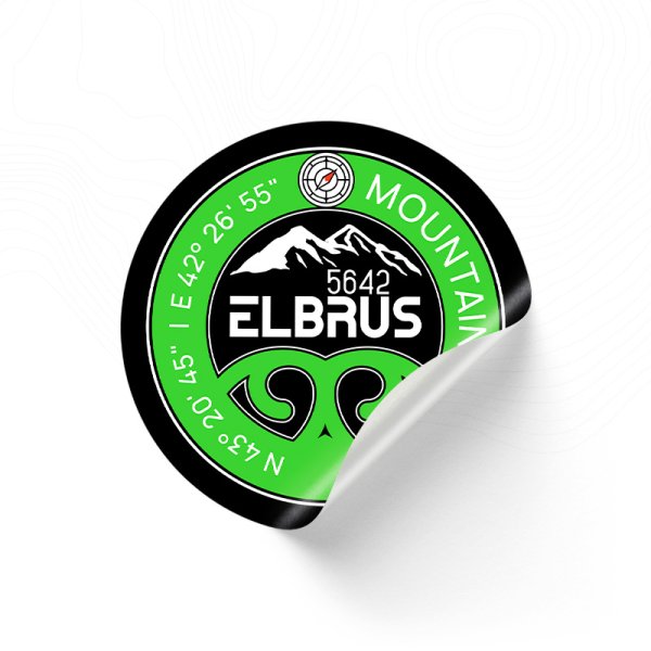 Elbrus Edition Нива наклейка