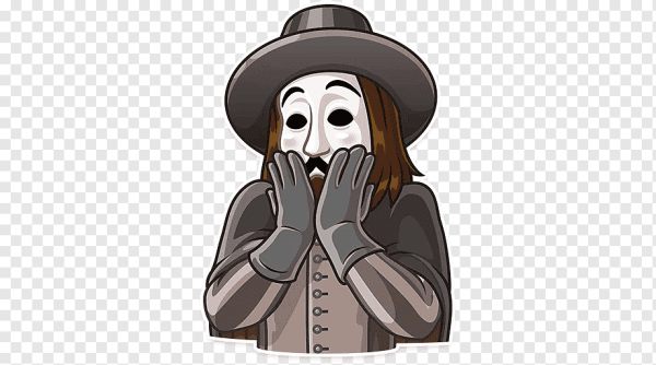 Набор стикеров Гай Фокс