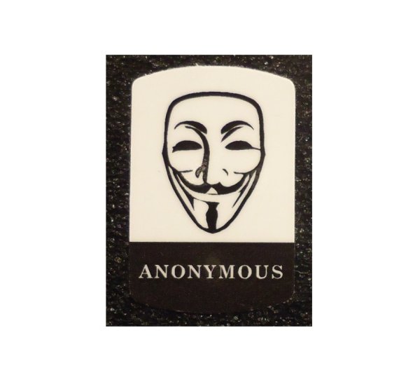 Наклейка (стикер) anonymous