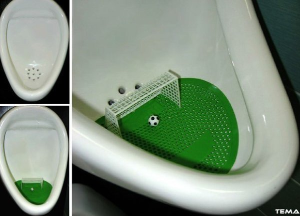 Наклейка в унитаз мишень