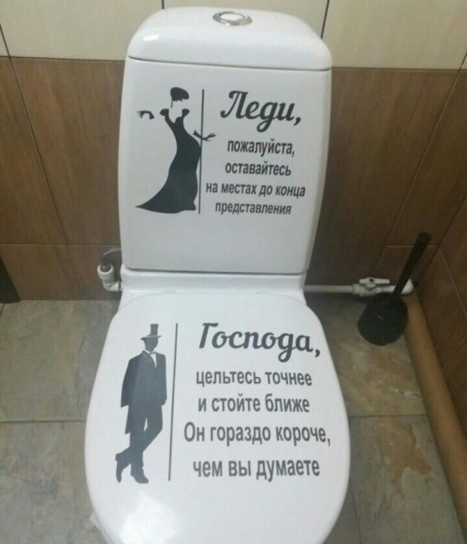 Мимо унитаза