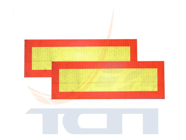 Табличка длинномер 20х60 см 2шт светоотражающая Призма