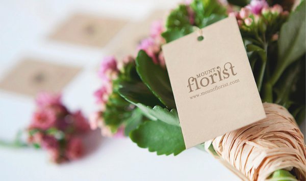 Стикеры для цветочного магазина