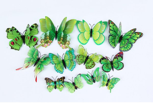 Наклейки бабочки на стену