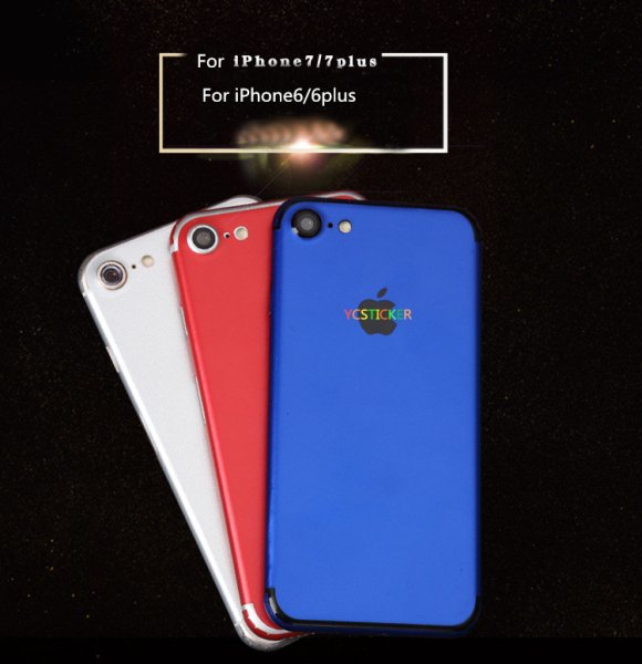 Плёнка на заднюю крышку телефона