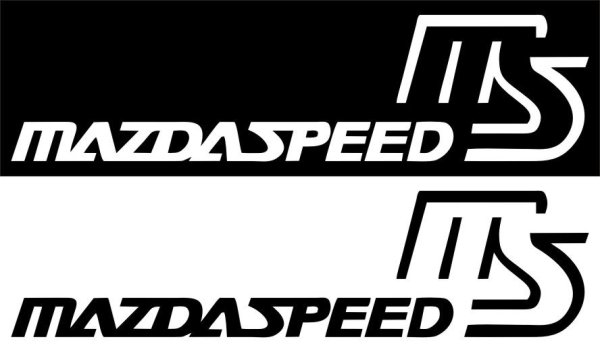 Mazdaspeed наклейка