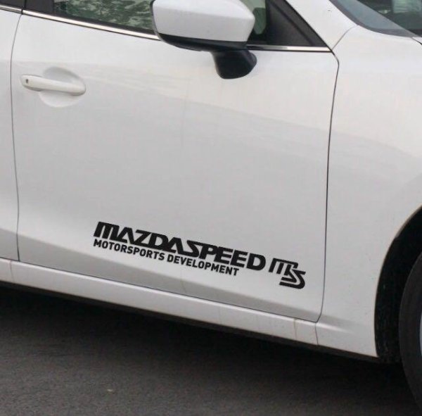 Спорт наклейки на мазду