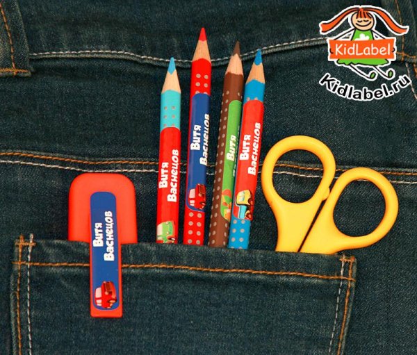 Именные наклейки для школы