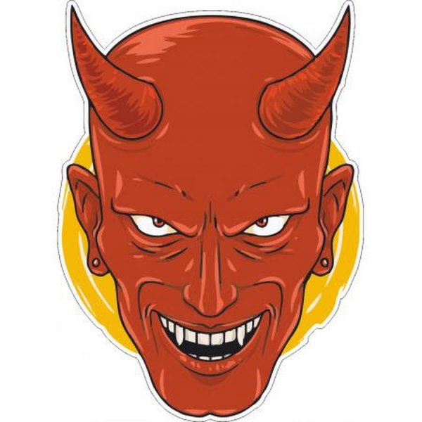 Демон стикер