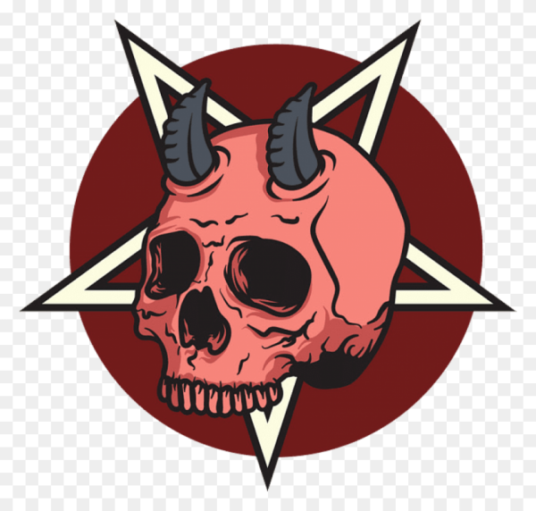 Демон стикер