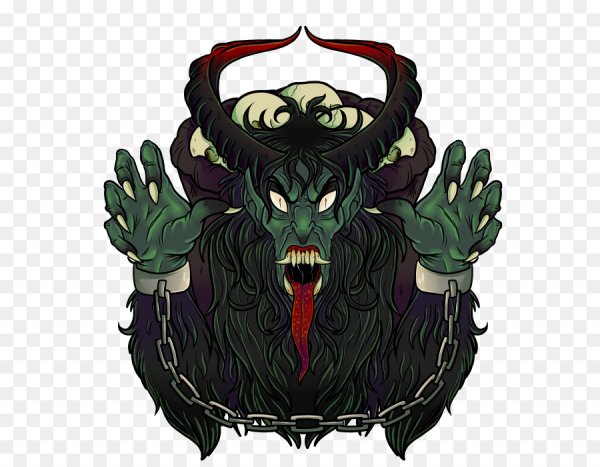 Демон стикер