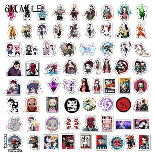 Demon Slayer наклейки