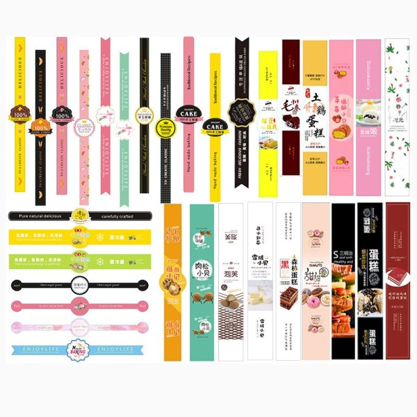 Длинная наклейка