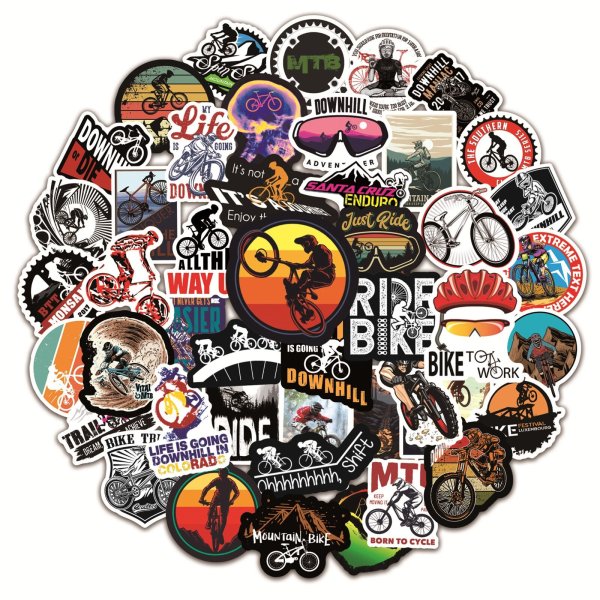 Велосипедные наклейки