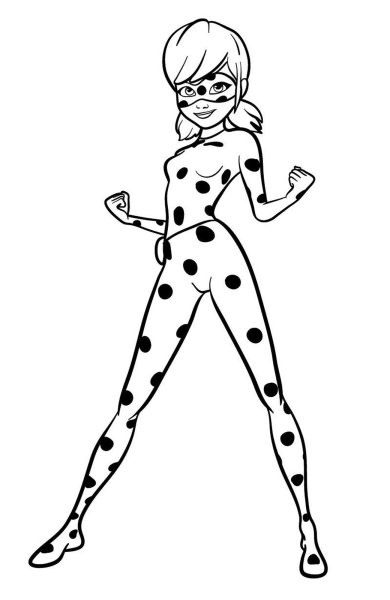 Раскраска леди баг и СУПЕРКОТ