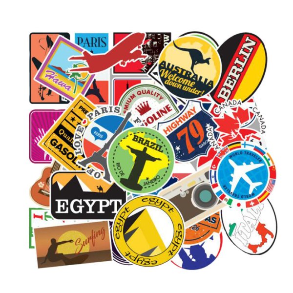 Стикер "путешествие"