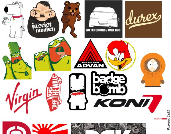 Популярные наклейки