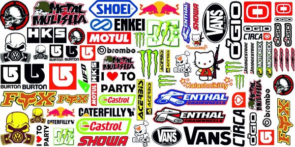 Маленькие наклейки