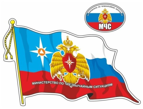 Наклейка на авто "пожарный"