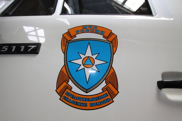 Наклейка на авто "пожарный"