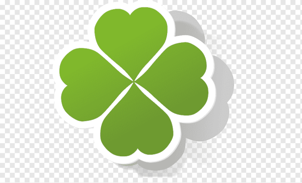 Клевер стикер