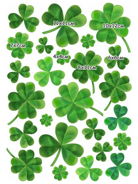 Клевер стикер