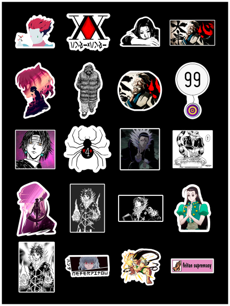 Наклейки Hunter x Hunter x,