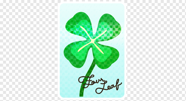 Счастливый Клевер рисунок