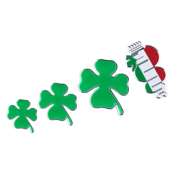 Четырехлистник клевера наклейка на авто