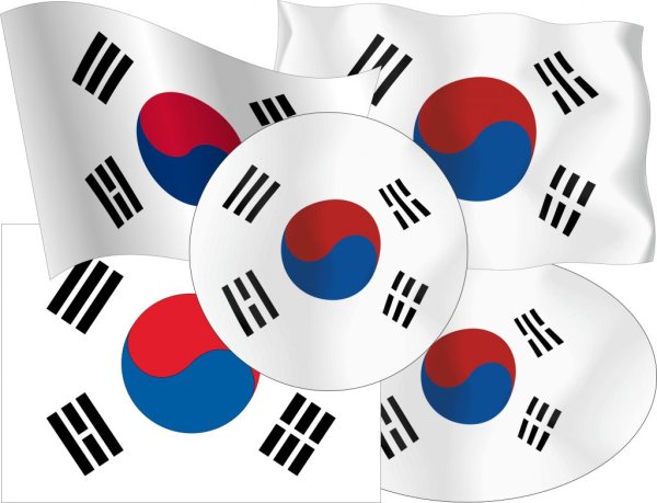 Флаг Южной Кореи 1980