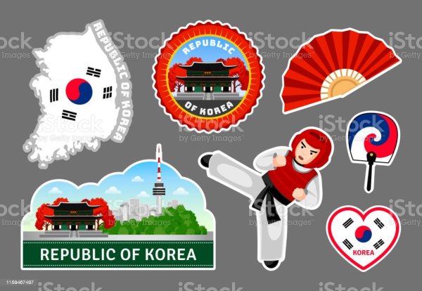 Стикеры Корея
