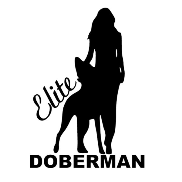 Стикеры Доберман