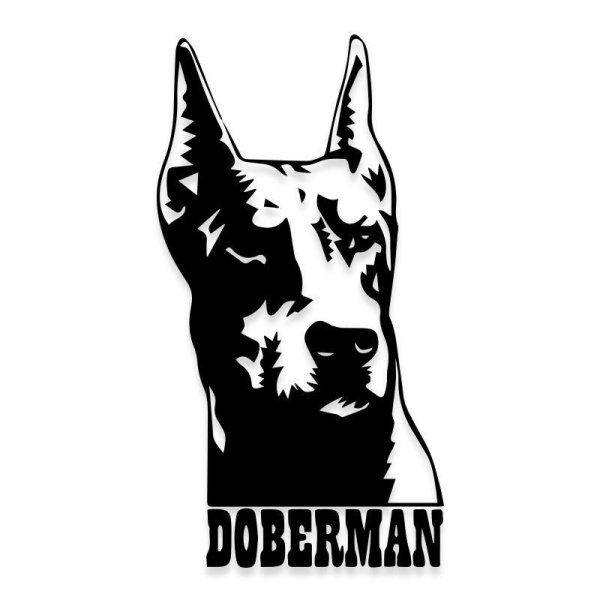 Стикеры Доберман