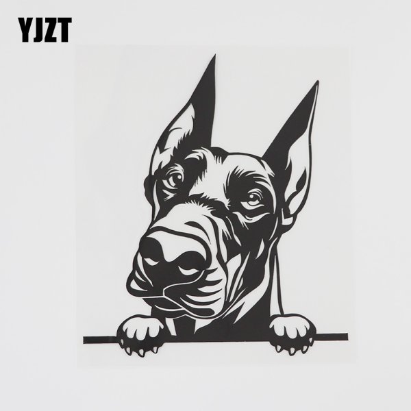 Силуэт добермана пинчера