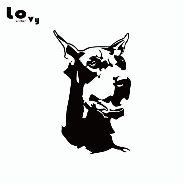 Винил с доберманами