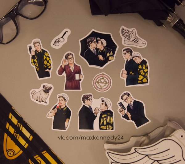 Наклейки кингсман