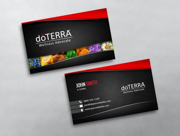 Визитки ДОТЕРРА