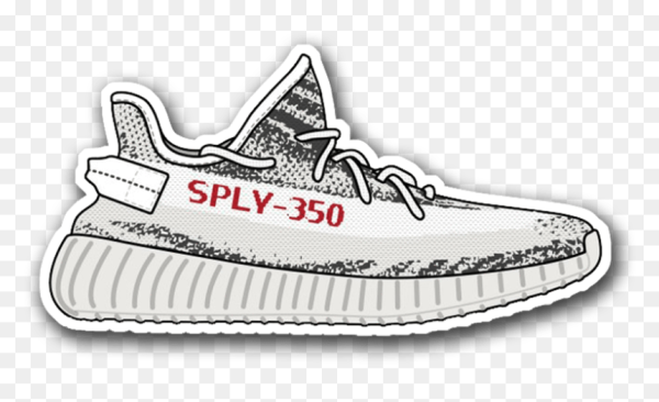 Adidas Yeezy 350 logo