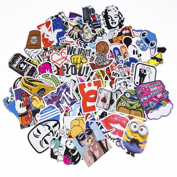 Самодельные наклейки