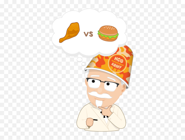 KFC Стикеры Сандерс