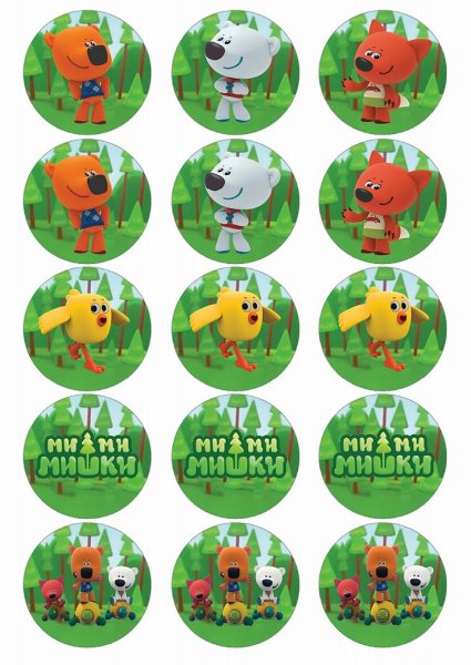 Наклейки Мимимишки