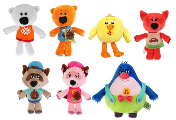 Мимимишки игрушки Кеша и Лисичка