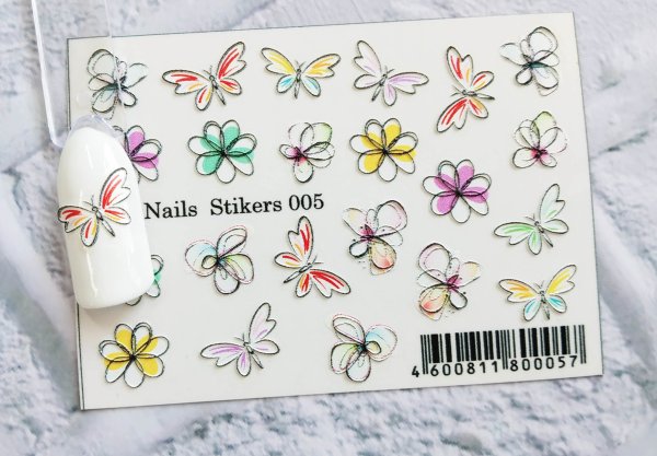 Dartnails, 3d-стикер ножки девушки