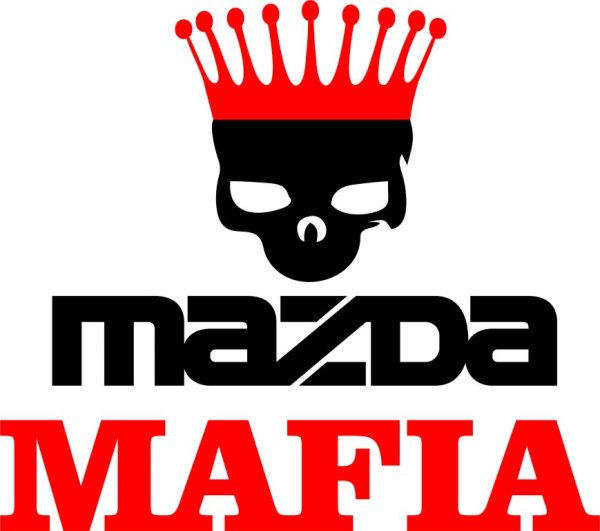 Наклейка на авто мафия