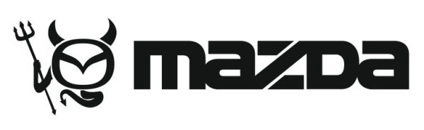 Mazda надпись