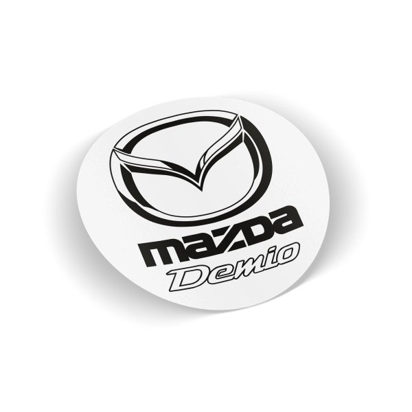 Наклейка Mazda Demio