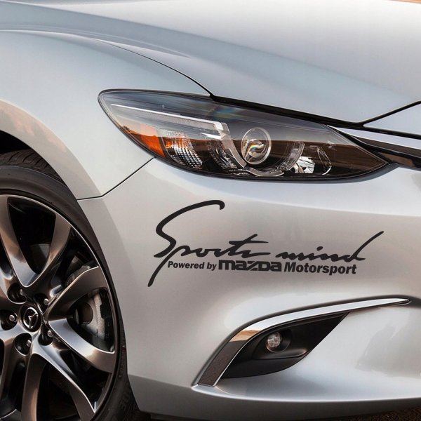 Наклейки на машину Мазда