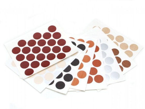 *Заглушка меб. Под эксцентрик s-16 d12x12,3 белый (d=18мм)